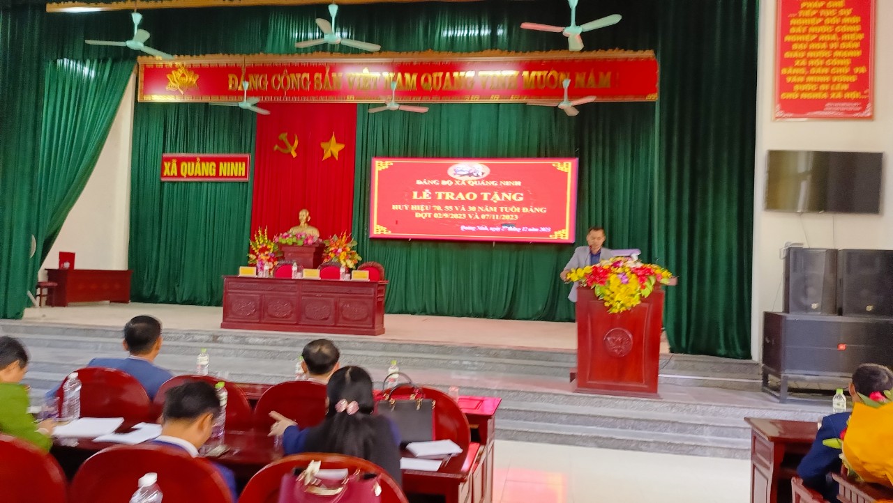 Bài tuyên truyền kỷ niệm 76 năm ngày thành lập Đảng Bộ Xã Quảng Ninh  (7/4/1948 – 7/4/2024)